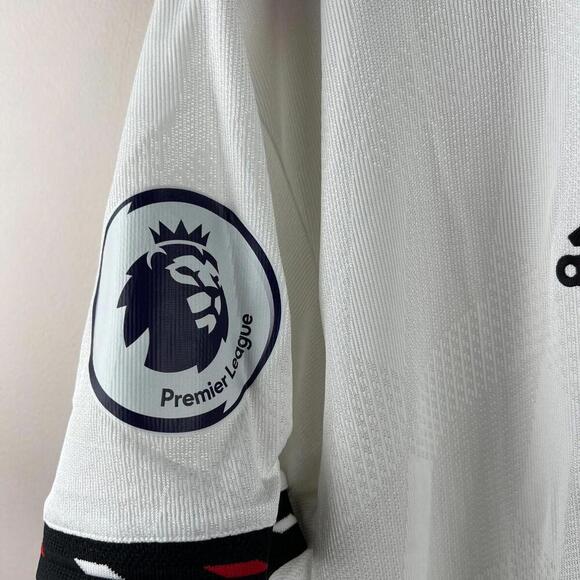 Manchester United 22/23 Adidas Authentic Away Jersey 2XL White EPL Patch H13883 - Picture 9 of 9
